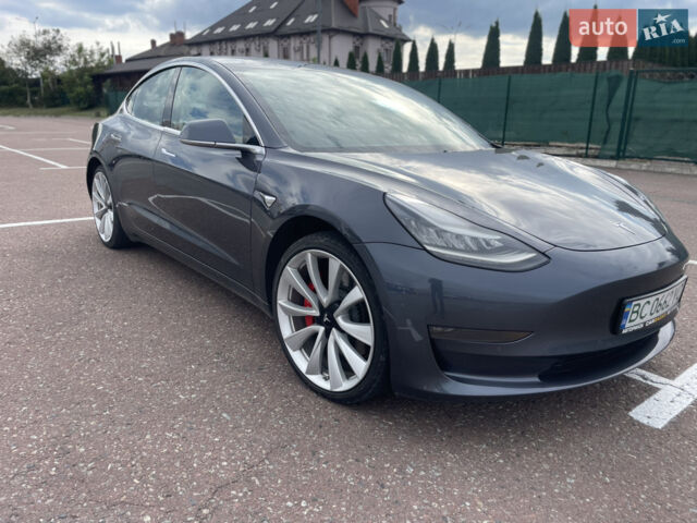 Сірий Тесла Модель 3, об'ємом двигуна 0 л та пробігом 59 тис. км за 19700 $, фото 7 на Automoto.ua