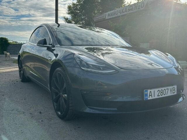 Сірий Тесла Модель 3, об'ємом двигуна 0 л та пробігом 84 тис. км за 16500 $, фото 3 на Automoto.ua