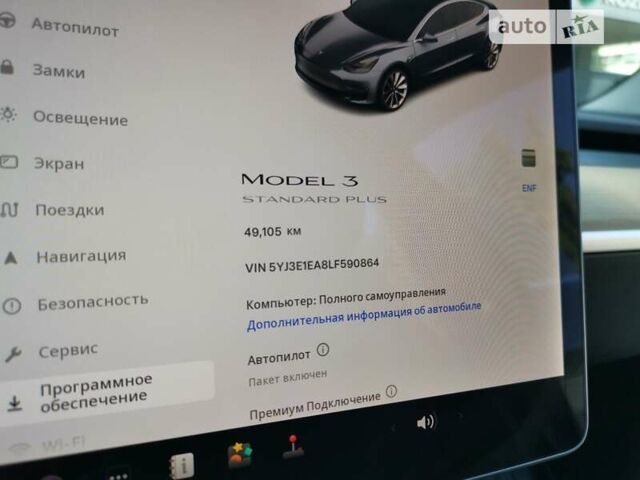 Серый Тесла Модель 3, объемом двигателя 0 л и пробегом 49 тыс. км за 24950 $, фото 13 на Automoto.ua