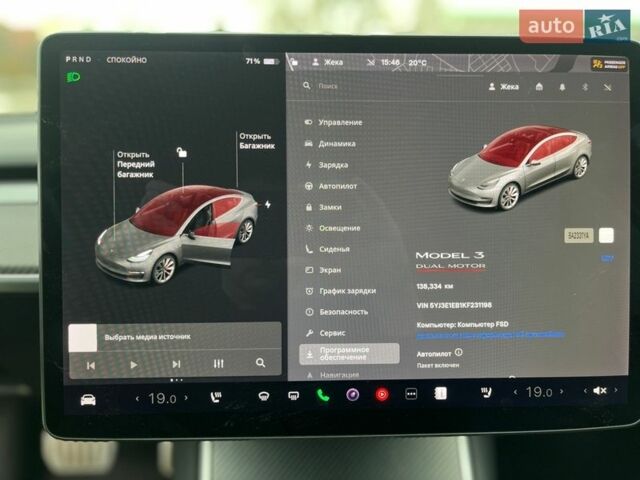 Сірий Тесла Модель 3, об'ємом двигуна 0 л та пробігом 138 тис. км за 17800 $, фото 32 на Automoto.ua