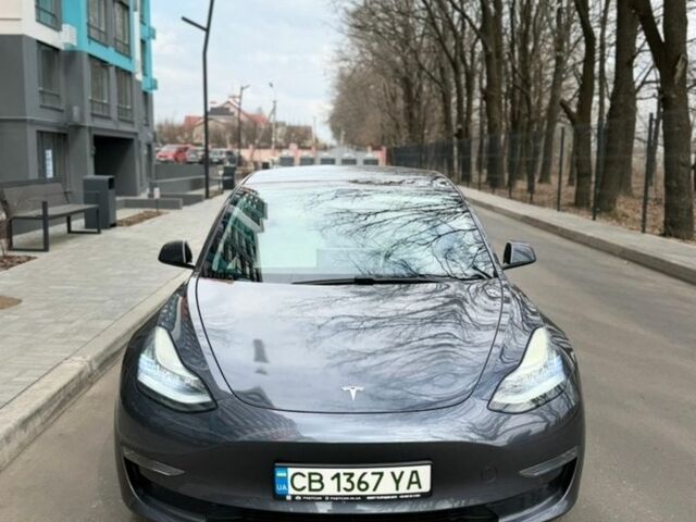 Сірий Тесла Модель 3, об'ємом двигуна 0 л та пробігом 117 тис. км за 18500 $, фото 1 на Automoto.ua