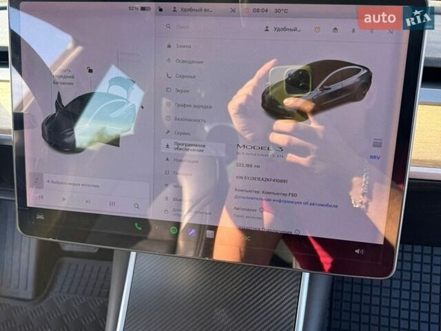 Серый Тесла Модель 3, объемом двигателя 0 л и пробегом 222 тыс. км за 13300 $, фото 15 на Automoto.ua