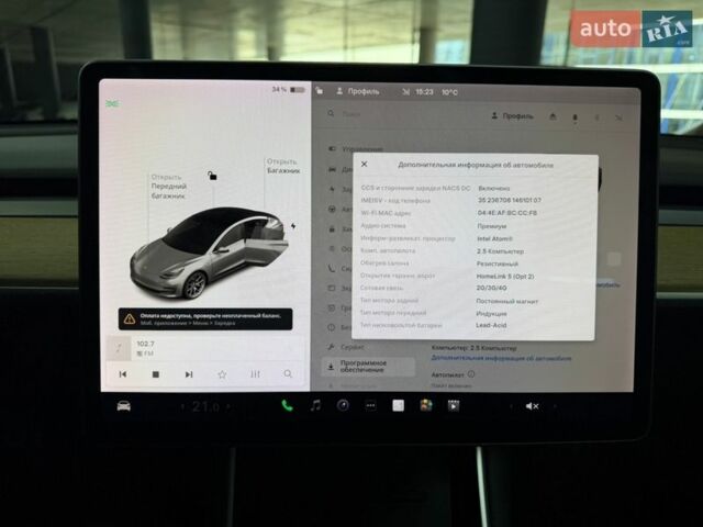 Серый Тесла Модель 3, объемом двигателя 0 л и пробегом 56 тыс. км за 16900 $, фото 28 на Automoto.ua