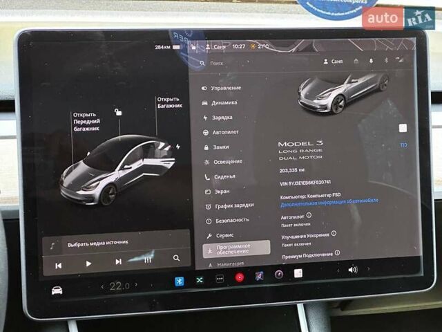 Тесла Модель 3 2019 у Вінниці на Automoto.ua Сірий Тесла Модель 3, об'ємом двигуна 0 л та пробігом 200 тис. км за 15999 $, фото 17 на Automoto.ua