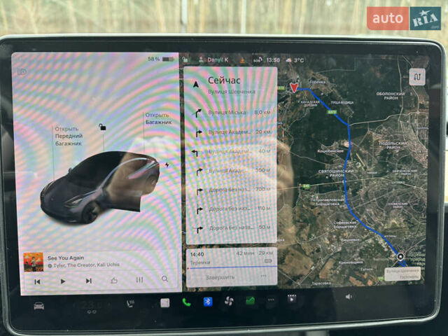 Серый Тесла Модель 3, объемом двигателя 0 л и пробегом 62 тыс. км за 17500 $, фото 35 на Automoto.ua
