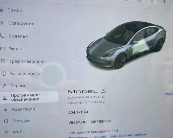 Тесла Модель 3 2019 у Хмельницькому на Automoto.ua Сірий Тесла Модель 3, об'ємом двигуна 0 л та пробігом 205 тис. км за 17399 $, фото 8 на Automoto.ua