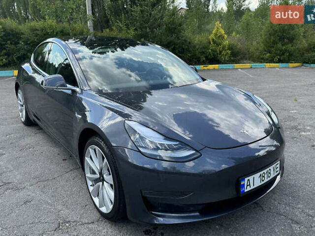 Сірий Тесла Модель 3, об'ємом двигуна 0 л та пробігом 80 тис. км за 14600 $, фото 3 на Automoto.ua