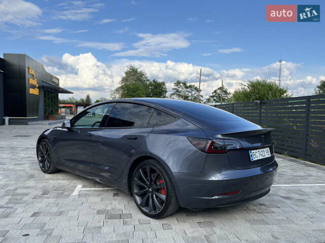 Сірий Тесла Модель 3, об'ємом двигуна 0 л та пробігом 84 тис. км за 21000 $, фото 5 на Automoto.ua