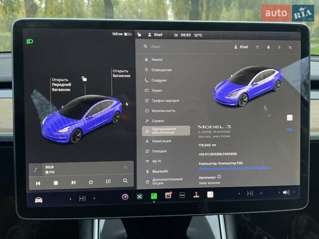 Тесла Модель 3 2020 у Рівному на Automoto.ua Сірий Тесла Модель 3, об'ємом двигуна 0 л та пробігом 176 тис. км за 14000 $, фото 12 на Automoto.ua