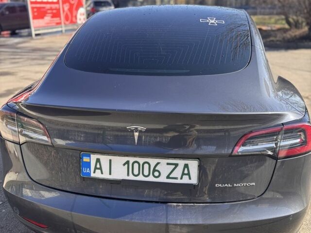Серый Тесла Модель 3, объемом двигателя 0 л и пробегом 156 тыс. км за 17300 $, фото 1 на Automoto.ua