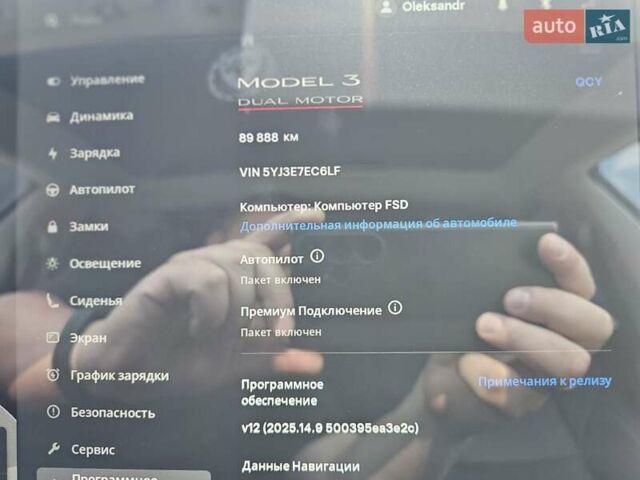 Серый Тесла Модель 3, объемом двигателя 0 л и пробегом 89 тыс. км за 23500 $, фото 24 на Automoto.ua