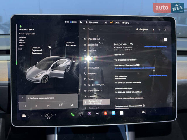 Сірий Тесла Модель 3, об'ємом двигуна 0 л та пробігом 110 тис. км за 16700 $, фото 19 на Automoto.ua