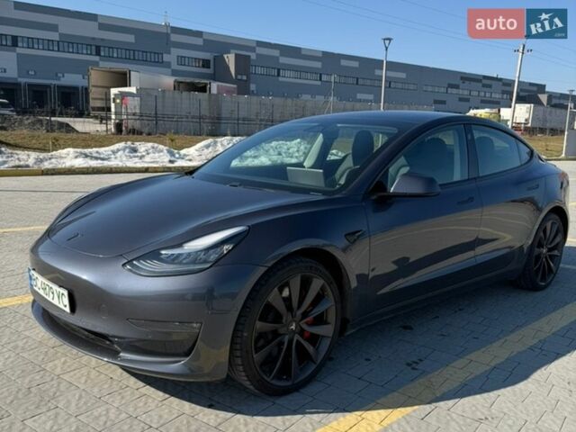 Сірий Тесла Модель 3, об'ємом двигуна 0 л та пробігом 125 тис. км за 19000 $, фото 2 на Automoto.ua