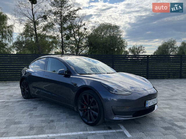 Сірий Тесла Модель 3, об'ємом двигуна 0 л та пробігом 84 тис. км за 21000 $, фото 1 на Automoto.ua