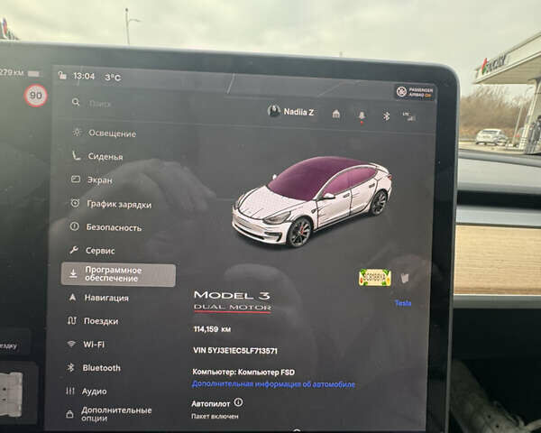 Серый Тесла Модель 3, объемом двигателя 0 л и пробегом 114 тыс. км за 19500 $, фото 19 на Automoto.ua