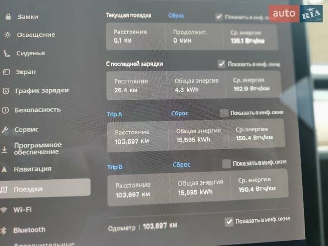 Серый Тесла Модель 3, объемом двигателя 0 л и пробегом 103 тыс. км за 13499 $, фото 1 на Automoto.ua