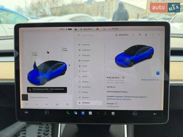Серый Тесла Модель 3, объемом двигателя 0 л и пробегом 259 тыс. км за 12200 $, фото 12 на Automoto.ua