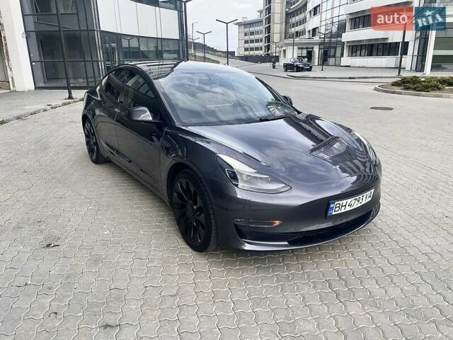 Сірий Тесла Модель 3, об'ємом двигуна 0 л та пробігом 50 тис. км за 22500 $, фото 2 на Automoto.ua