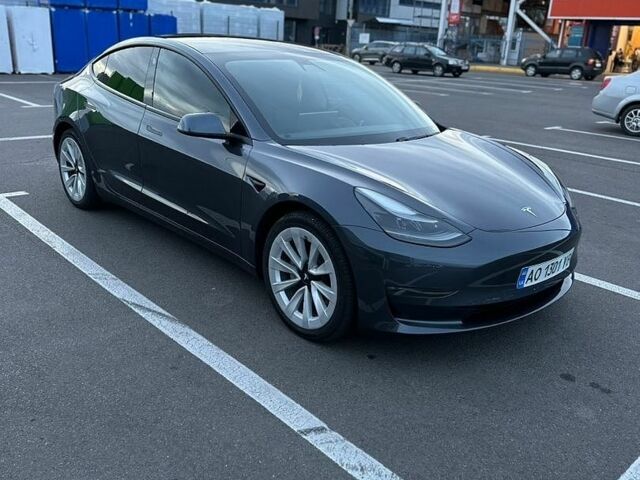 Сірий Тесла Модель 3, об'ємом двигуна 0 л та пробігом 58 тис. км за 19500 $, фото 1 на Automoto.ua
