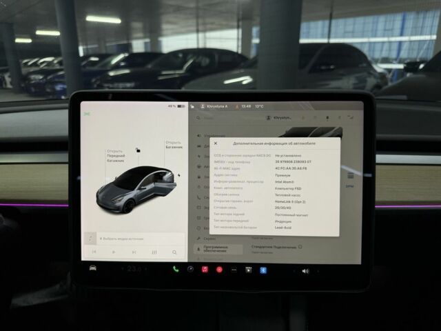 Серый Тесла Модель 3, объемом двигателя 0 л и пробегом 54 тыс. км за 24900 $, фото 21 на Automoto.ua