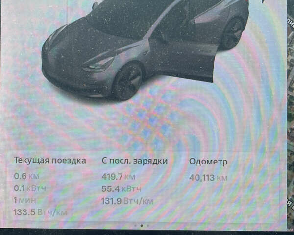 Серый Тесла Модель 3, объемом двигателя 0 л и пробегом 40 тыс. км за 21995 $, фото 17 на Automoto.ua