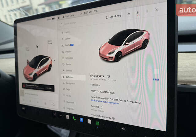 Сірий Тесла Модель 3, об'ємом двигуна 0 л та пробігом 57 тис. км за 13900 $, фото 4 на Automoto.ua