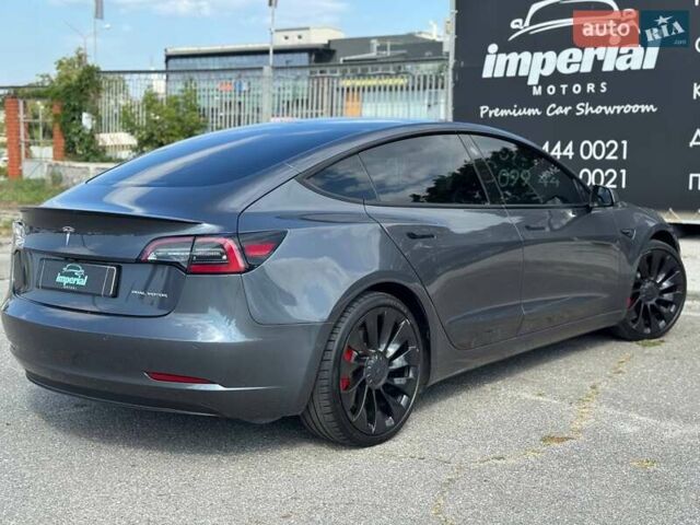 Тесла Модель 3 2021 у Харкові на Automoto.ua Сірий Тесла Модель 3, об'ємом двигуна 0 л та пробігом 96 тис. км за 21000 $, фото 6 на Automoto.ua