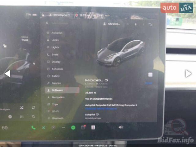 Тесла Модель 3 2021 в Киеве на Automoto.ua Серый Тесла Модель 3, объемом двигателя 0 л и пробегом 36 тыс. км за 19500 $, фото 9 на Automoto.ua