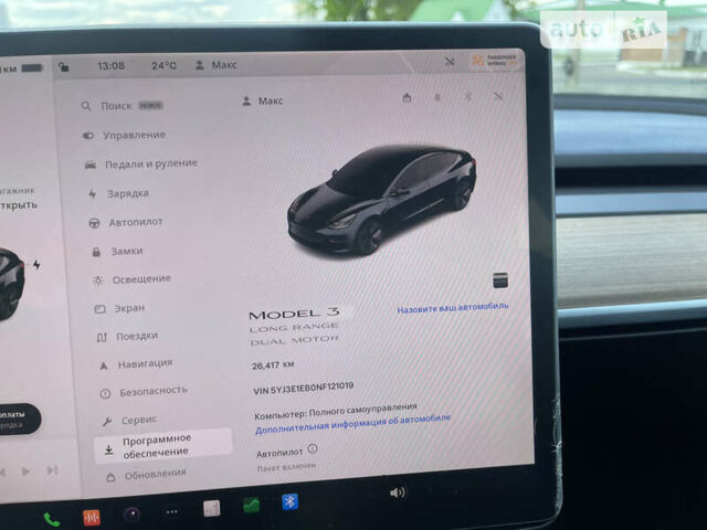 Сірий Тесла Модель 3, об'ємом двигуна 0 л та пробігом 26 тис. км за 23000 $, фото 42 на Automoto.ua