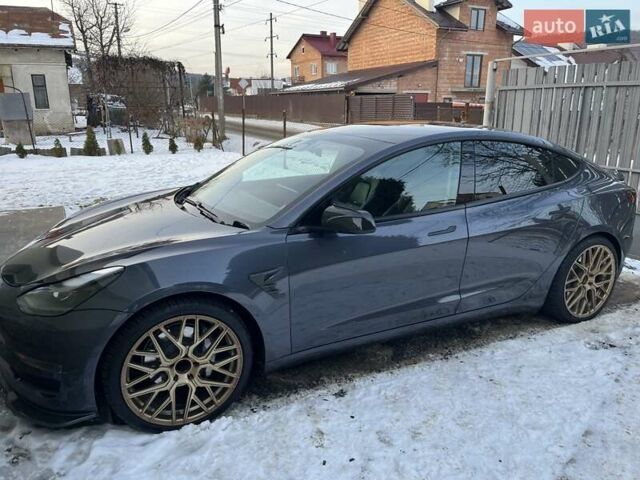 Серый Тесла Модель 3, объемом двигателя 0 л и пробегом 47 тыс. км за 18900 $, фото 1 на Automoto.ua