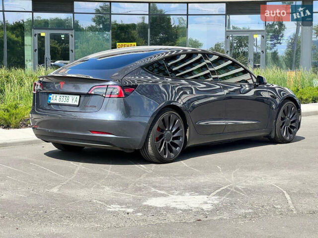 Сірий Тесла Модель 3, об'ємом двигуна 0 л та пробігом 10 тис. км за 28999 $, фото 3 на Automoto.ua
