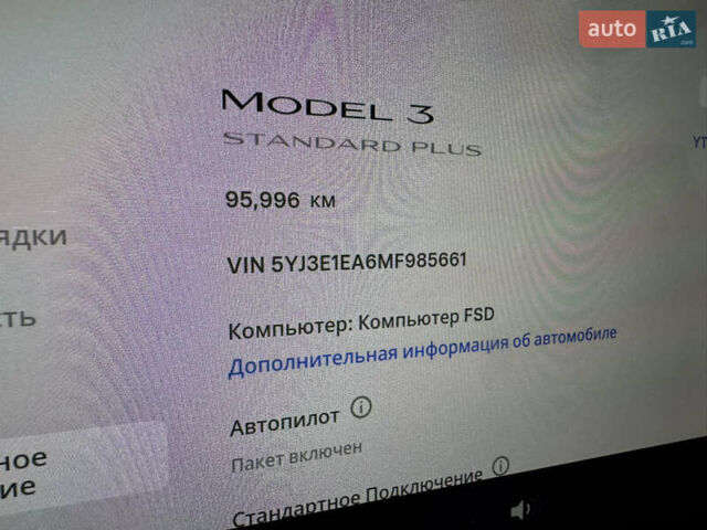 Сірий Тесла Модель 3, об'ємом двигуна 0 л та пробігом 95 тис. км за 21500 $, фото 28 на Automoto.ua
