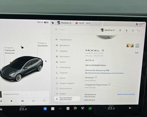 Сірий Тесла Модель 3, об'ємом двигуна 0 л та пробігом 98 тис. км за 23500 $, фото 103 на Automoto.ua