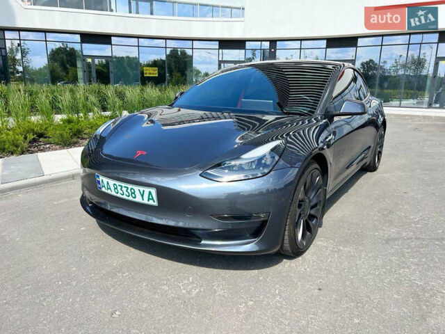 Сірий Тесла Модель 3, об'ємом двигуна 0 л та пробігом 10 тис. км за 28999 $, фото 1 на Automoto.ua