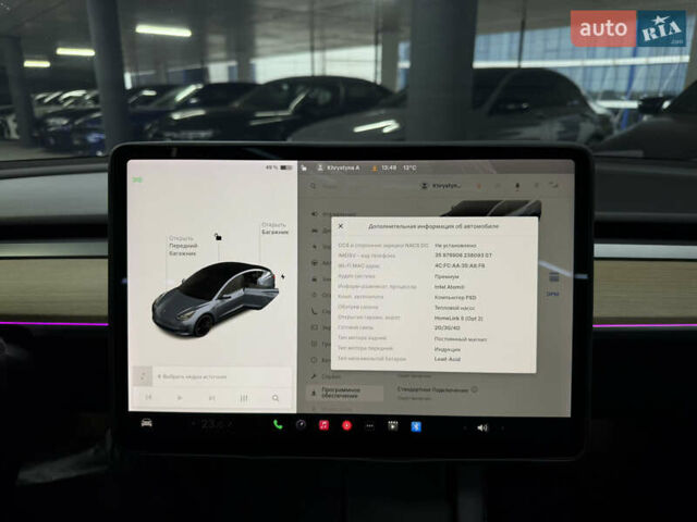 Серый Тесла Модель 3, объемом двигателя 0 л и пробегом 54 тыс. км за 24900 $, фото 26 на Automoto.ua