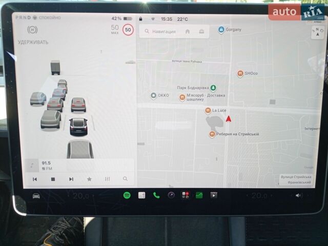 Серый Тесла Модель 3, объемом двигателя 0 л и пробегом 136 тыс. км за 15300 $, фото 19 на Automoto.ua