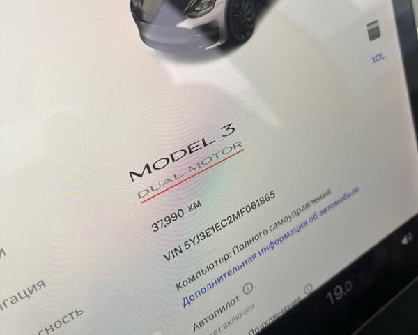 Серый Тесла Модель 3, объемом двигателя 0 л и пробегом 38 тыс. км за 25000 $, фото 12 на Automoto.ua