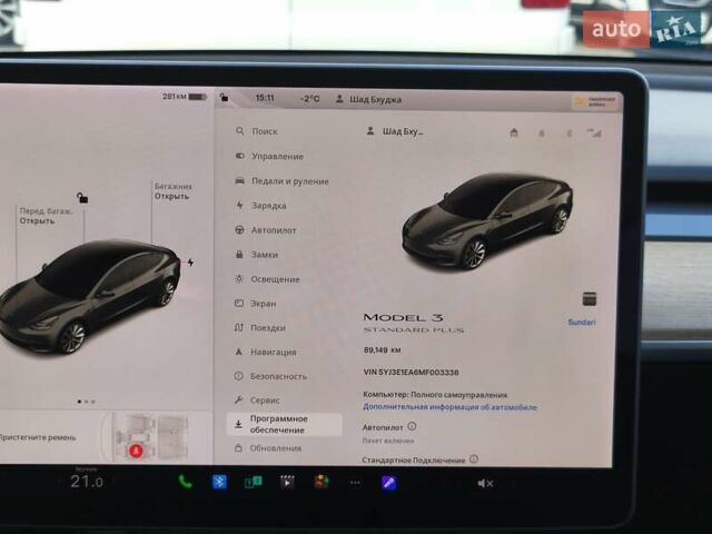 Серый Тесла Модель 3, объемом двигателя 0 л и пробегом 89 тыс. км за 17600 $, фото 14 на Automoto.ua
