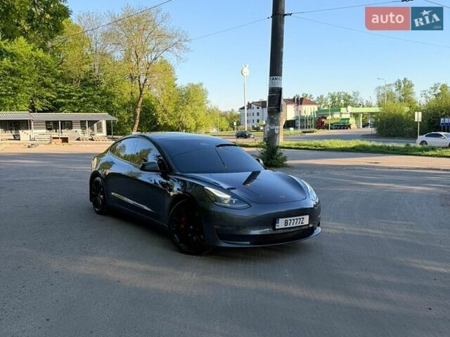 Серый Тесла Модель 3, объемом двигателя 0 л и пробегом 82 тыс. км за 21950 $, фото 23 на Automoto.ua