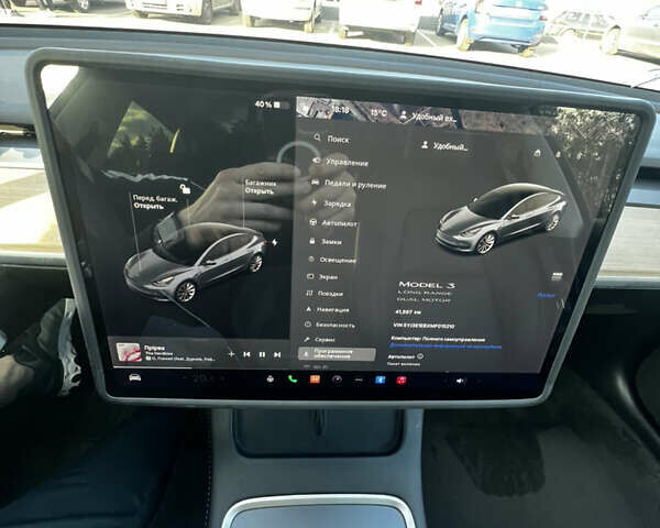 Серый Тесла Модель 3, объемом двигателя 0 л и пробегом 64 тыс. км за 23000 $, фото 16 на Automoto.ua