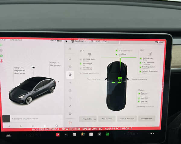 Сірий Тесла Модель 3, об'ємом двигуна 0 л та пробігом 98 тис. км за 23500 $, фото 106 на Automoto.ua