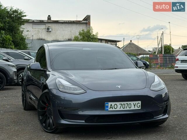 Сірий Тесла Модель 3, об'ємом двигуна 0 л та пробігом 29 тис. км за 21300 $, фото 1 на Automoto.ua