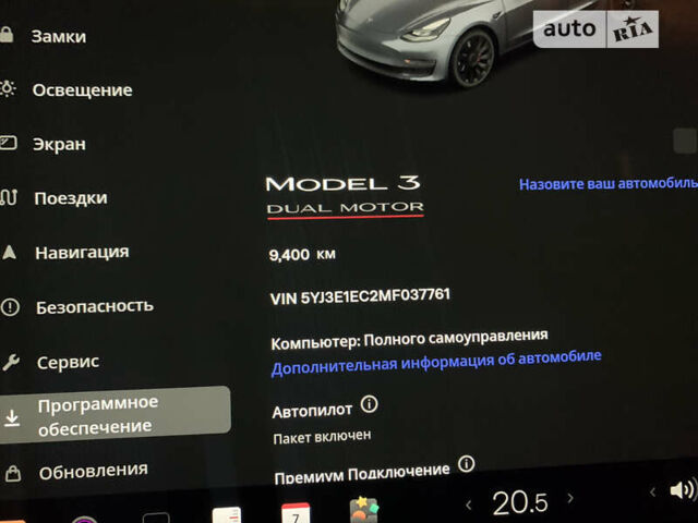 Серый Тесла Модель 3, объемом двигателя 0 л и пробегом 9 тыс. км за 24500 $, фото 50 на Automoto.ua