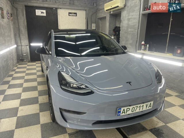 Сірий Тесла Модель 3, об'ємом двигуна 0 л та пробігом 62 тис. км за 19300 $, фото 1 на Automoto.ua