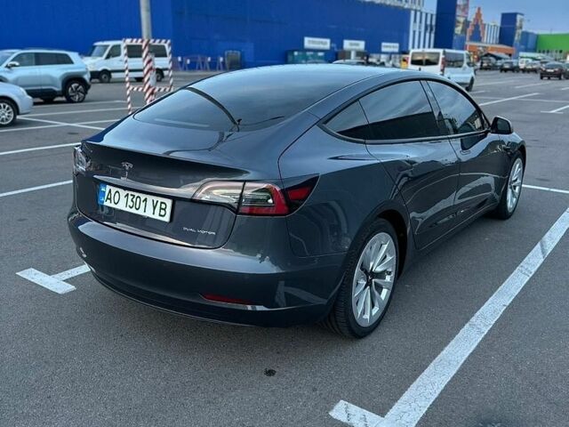 Сірий Тесла Модель 3, об'ємом двигуна 0 л та пробігом 58 тис. км за 19500 $, фото 4 на Automoto.ua