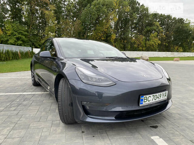 Сірий Тесла Модель 3, об'ємом двигуна 0 л та пробігом 33 тис. км за 23500 $, фото 2 на Automoto.ua