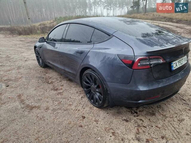 Сірий Тесла Модель 3, об'ємом двигуна 0 л та пробігом 116 тис. км за 19900 $, фото 1 на Automoto.ua