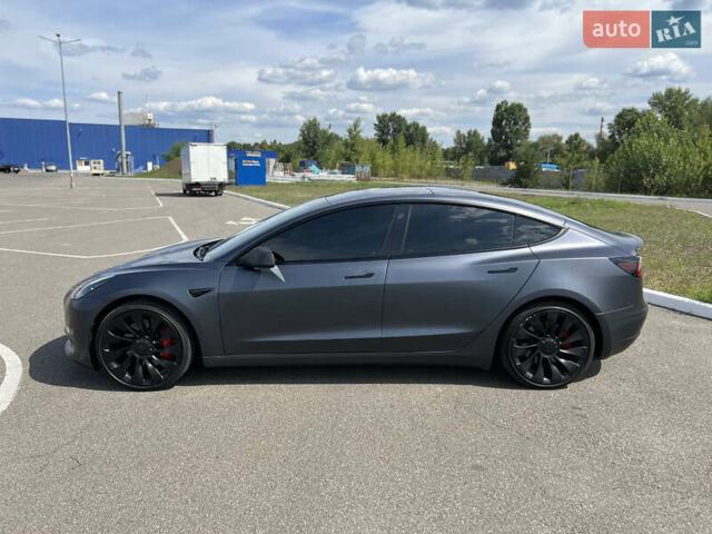 Сірий Тесла Модель 3, об'ємом двигуна 0 л та пробігом 30 тис. км за 28500 $, фото 1 на Automoto.ua