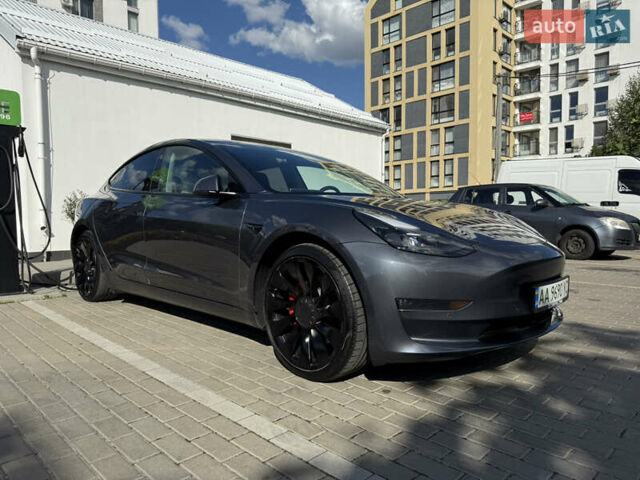 Серый Тесла Модель 3, объемом двигателя 0 л и пробегом 71 тыс. км за 24500 $, фото 6 на Automoto.ua