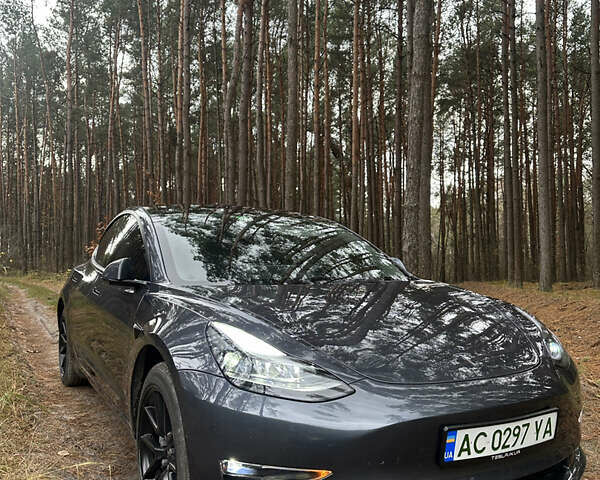 Серый Тесла Модель 3, объемом двигателя 0 л и пробегом 10 тыс. км за 32500 $, фото 1 на Automoto.ua